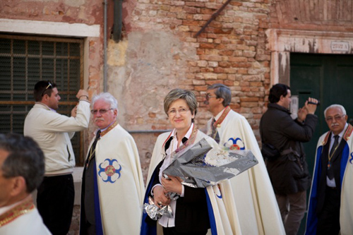 Rosanna Berti viene ordinata “Cavaliare di San Marco”