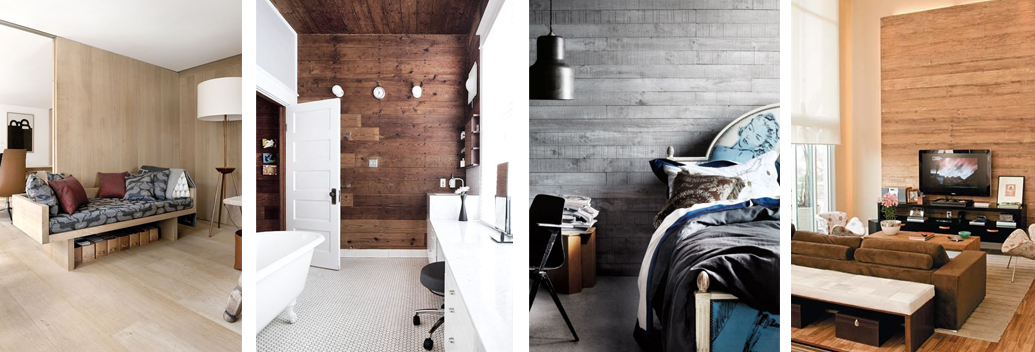 Berti Consiglia: paneling, parquet as wall covering