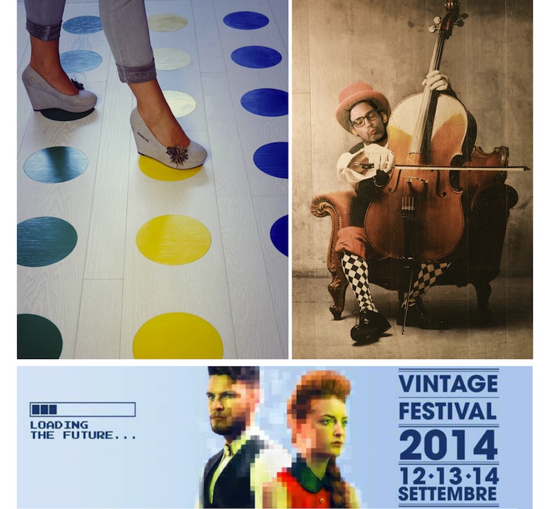 Berti Flooring at Vintage Festival 2014 with two interactive parquet floors!